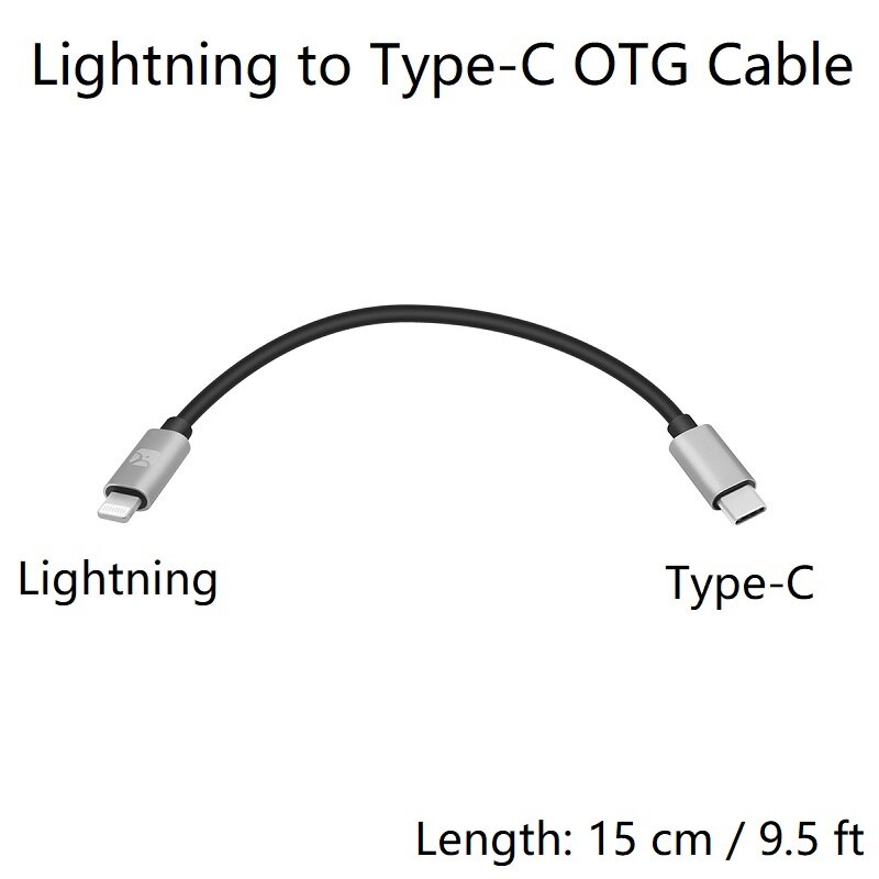 Lightning Male Naar Type-C Vrouwelijke Otg Adapter Voor Iphone 11 Pro Max,Xs Max,Xr, ipad Air, Ipod Ondersteuning USB-C Digitale Hoofdtelefoon Dac