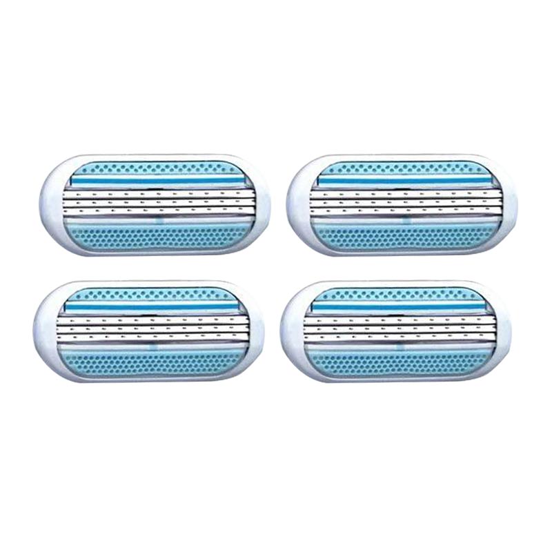 8 stuks Scheermesjes Voor Vrouwen Veiligheid Vrouwelijke scheermes Slijper Voor Venuse Scheermesje voor scheren 3 lagen blade