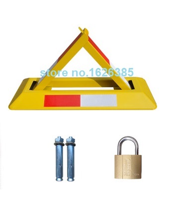 3.4KG Car auto position lock close device parking stop lock built-in lock car steering wheel lock: 2002A05