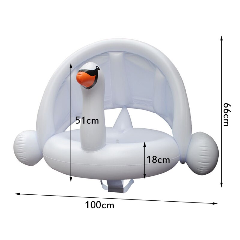 Opblaasbare Float Seat Baby Zwemmen Ring Peuter Float Ring Met Seat Aid Trainer Zwemmen Ring Voor Baby Kids Pool Float speelgoed