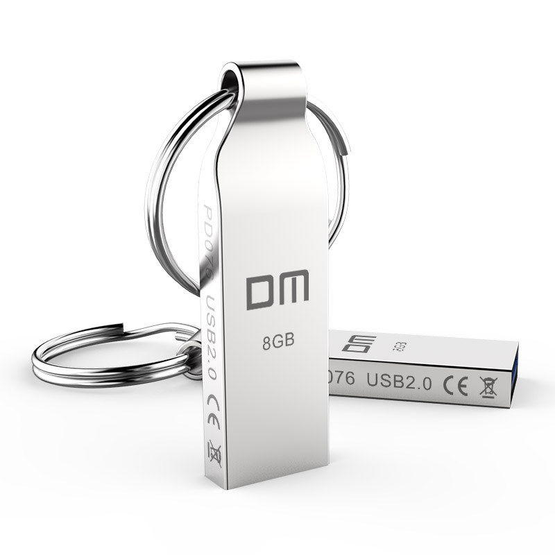 Dm PD076 Metalen 4Gb 8Gb 16Gb 32Gb Usb Flash Pen Drive Storage Memory Disk Eenvoudige Stijl voor Computer Pc Tablet