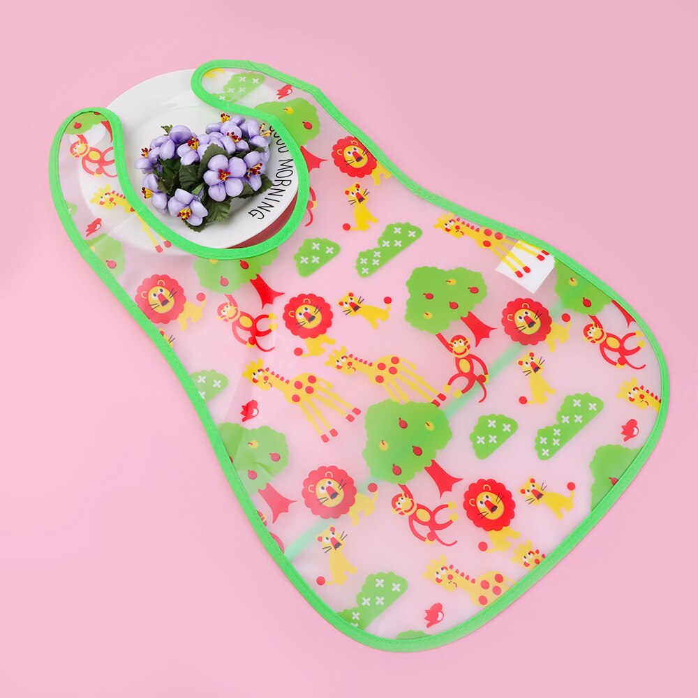 1Pcs Cartoon Baby Slabbetjes Waterdichte Lunch Feeding Slabbetjes Leuke Doek Handdoeken Schort Kids Feeding Accessoires: B