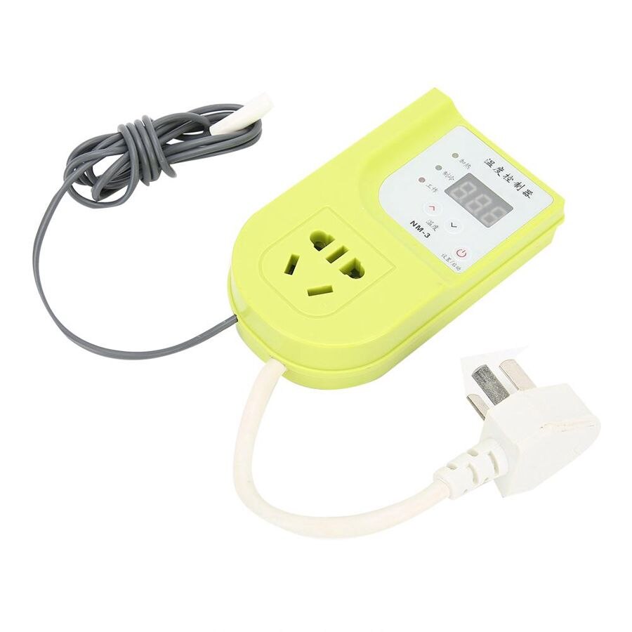 Plastic Pet Smart Reptile Digital Display Electronic Thermostat Temperature Controller Socket AU Plug 220V Smart Temperature