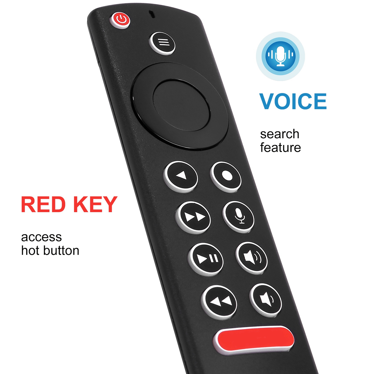 TV Voice Remote Controller for NVIDIA Shield TV Pro TV Cube Stb Remote Control with Voice Function