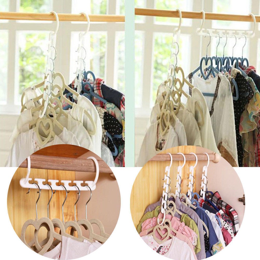 Multifunctionele Kleding Hnagers Saving Ruimte Closet Organizer Magic Wonder Rack