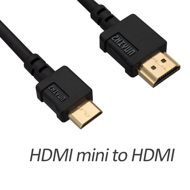 Zhiyun Hdmi Naar Micro/Mini/Hdmi Beeldoverdracht Kabel Voor Beeldoverdracht Zender Crane 3 Lab Zhiyun Weebill S: HDMI-mini-HDMI