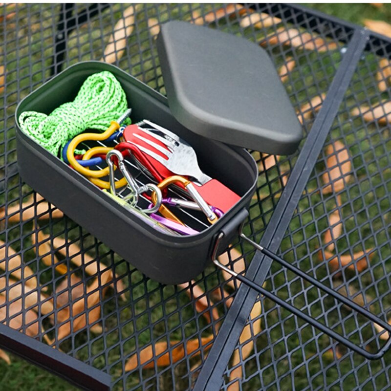 Aluminum Camping Travel Equipment Cookware Outdoor Picnic Accessories Camping Cookware Rice Cooker Vajilla Camping Outdoor Items