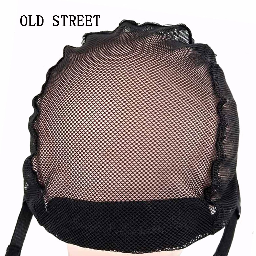 U-part Lace Wig Cap Dome Style Mesh Adustable Wigs Caps for Making Wigs and Combs Black Beige Flexiable Free Size