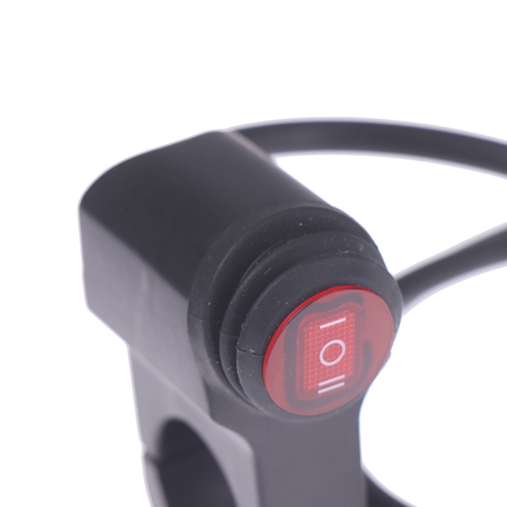 Motorcycle Handlebar Light Switches Light Indicator Switch Motorbike Headlight Turn Signals Fog Lights ON-OFF-ON Switch