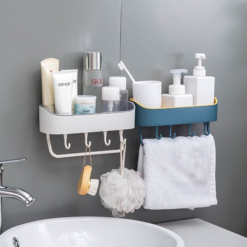 Bathroom Accessories Storage Shelf Towel Rack Organizer And Storage Mounted Kitchen Shelves Shower Tray Washroom Suppliers