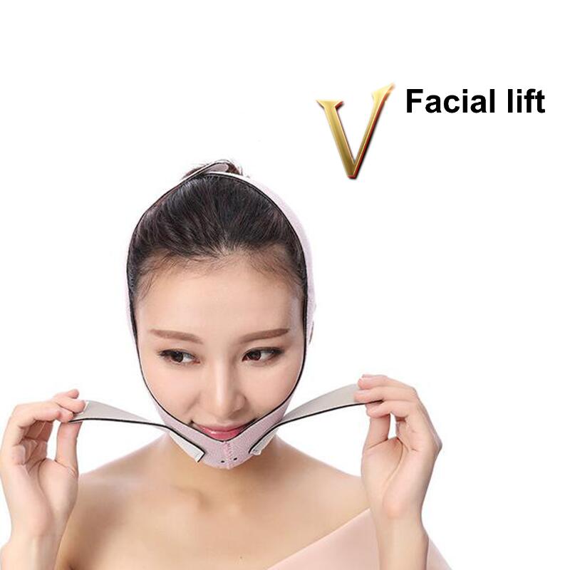 Face Lift Tools Thin Face Mask Slimming Facial Thin Masseter Double Chin Skin Thin Face Bandage Belt Women Face Care Beauty Kit