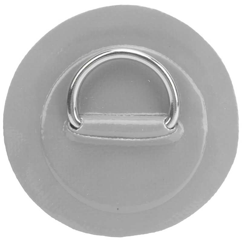 Almohadilla de anillo en D de acero inoxidable, parche para bote inflable de PVC, balsa, bote, canoa, Kayak, tabla de surf, diámetro de 8cm, 4 Uds.