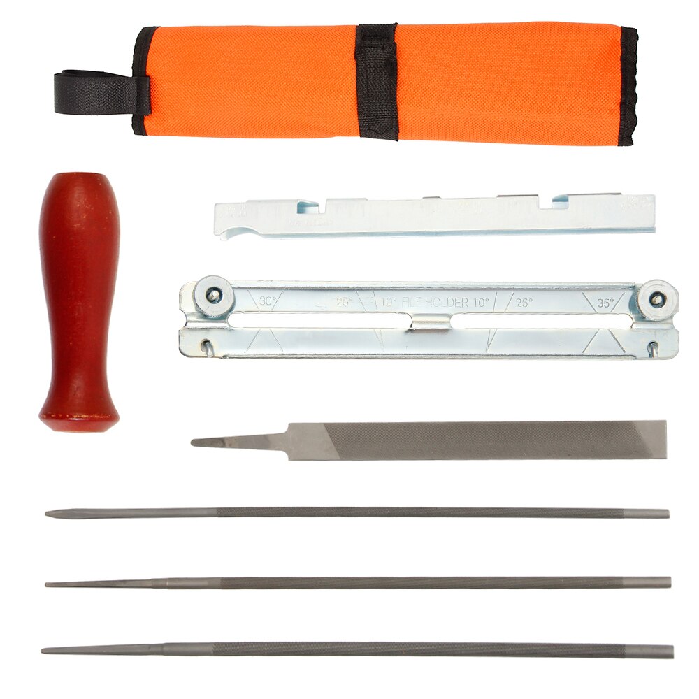 Outils à main ménagers spéciaux, 7 pièces, lime d'affûtage de tronçonneuse, Kit de classement STIHL, affûteur de chaîne, fichiers de scie,