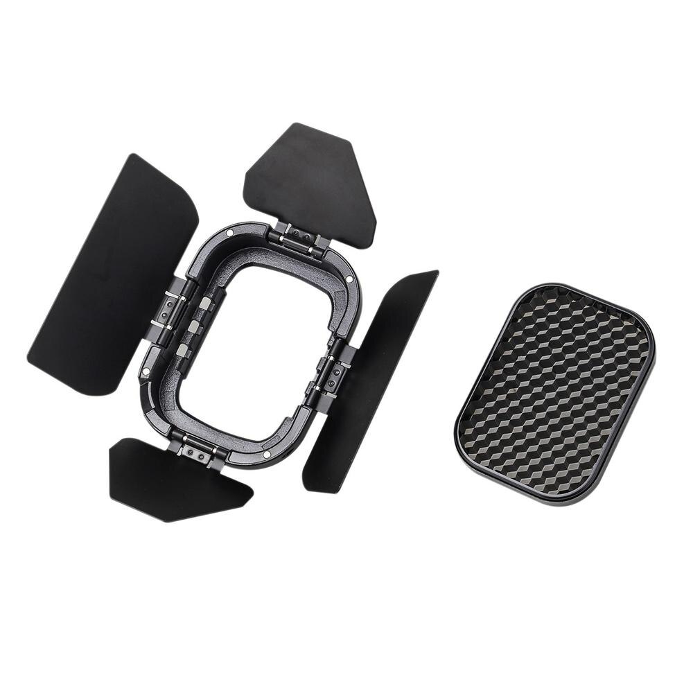 Godox – porte de grange à montage Bowens, grille en nid d&#39;abeille, filtre 4 couleurs pour réflecteur Standard, pour Flash Godox AD200, BD-07