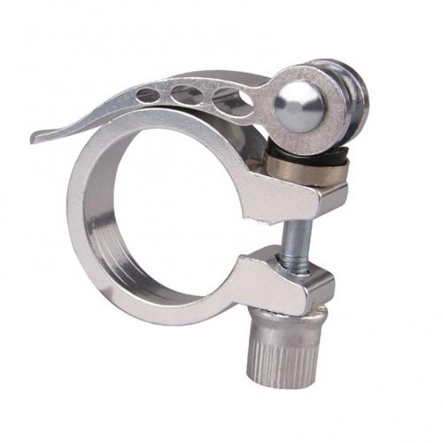 Fiets Zadelpen Klem, Quick Unlock Clip 34,9 Mm Aluminiumlegering Zadelbuis Voor 30 4 30 8 31 6 Grijs 789316995