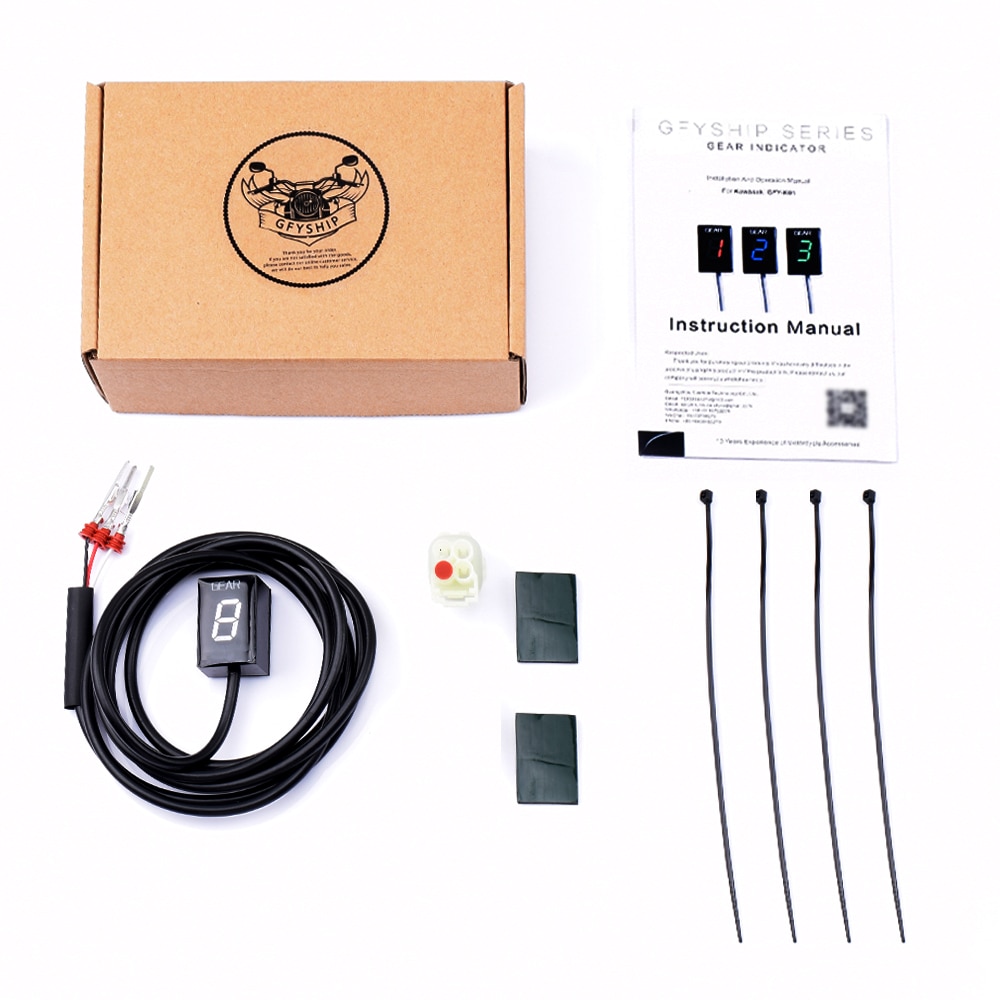 Moto compteur numérique Moto 1-6 indicateur de vitesse de niveau pour Kawasaki Z800 Z800E Z800 Z 800 E 800E accessoires de Moto