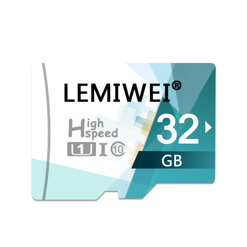 LEMIWEI – carte mémoire TF, 32 go/16 go/64 go/256 go/128 go, classe 10, UHS-I, stockage rapide, pour téléphone: 32 GO