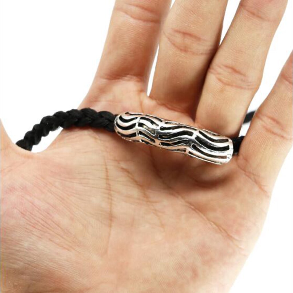 Tube perler dreadlocks snoet hår fletning ringe smykker dekorationer vedhæng sæt