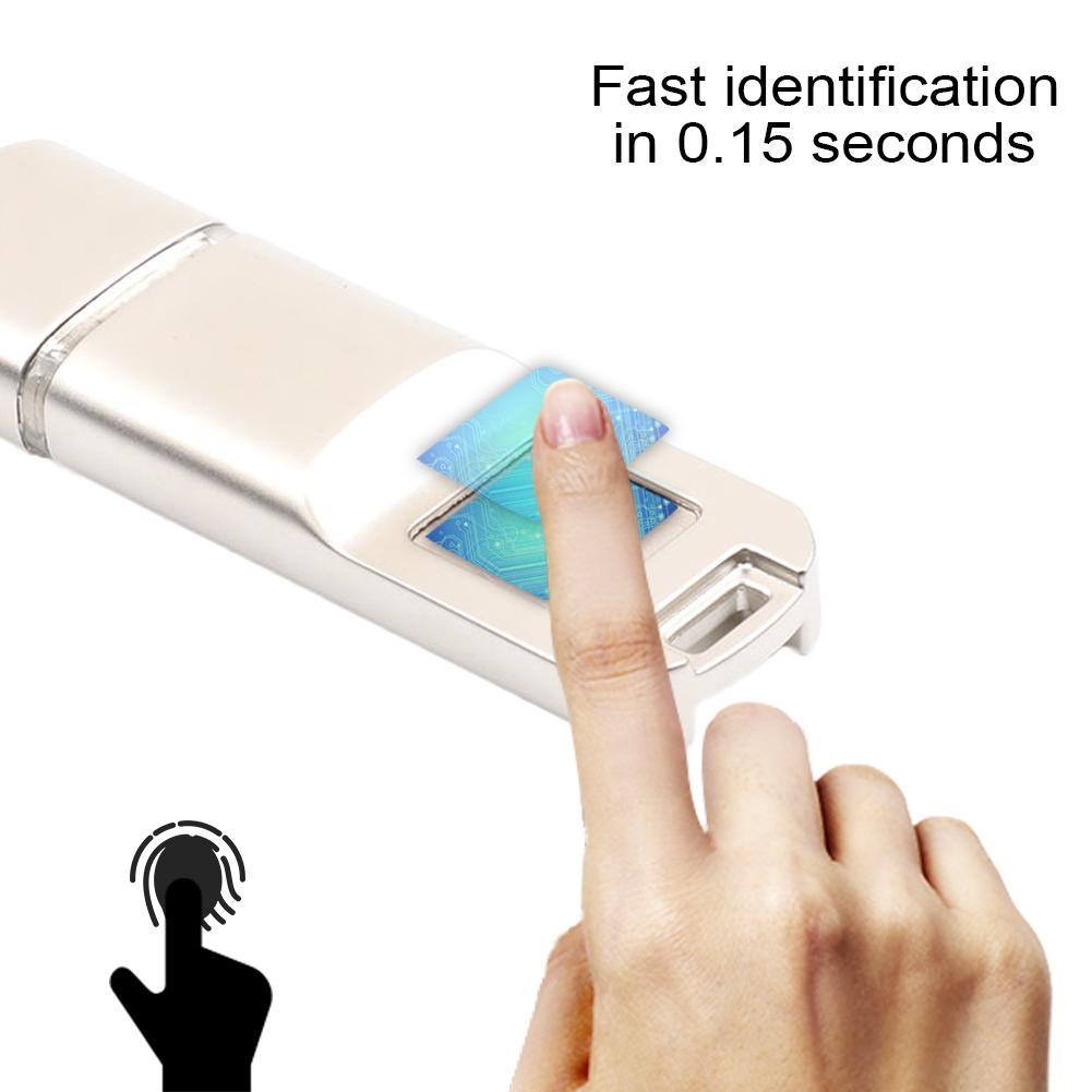 USB 3.0 Flash Drive Fingerprint Encryption Pen Drive 32GB USB Flash Disk Flash Drive USB Flash Drive 64gb Flash Drive