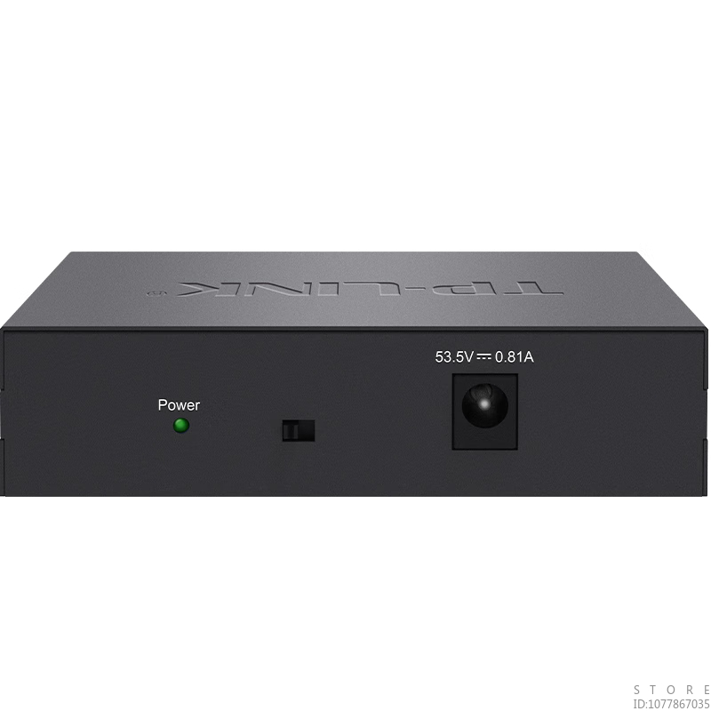 Tp-link 100m switch ethernet poe 4fe+2fe con alimentatore, monitoraggio di rete, convertitore in fibra ottica  sf1006lp