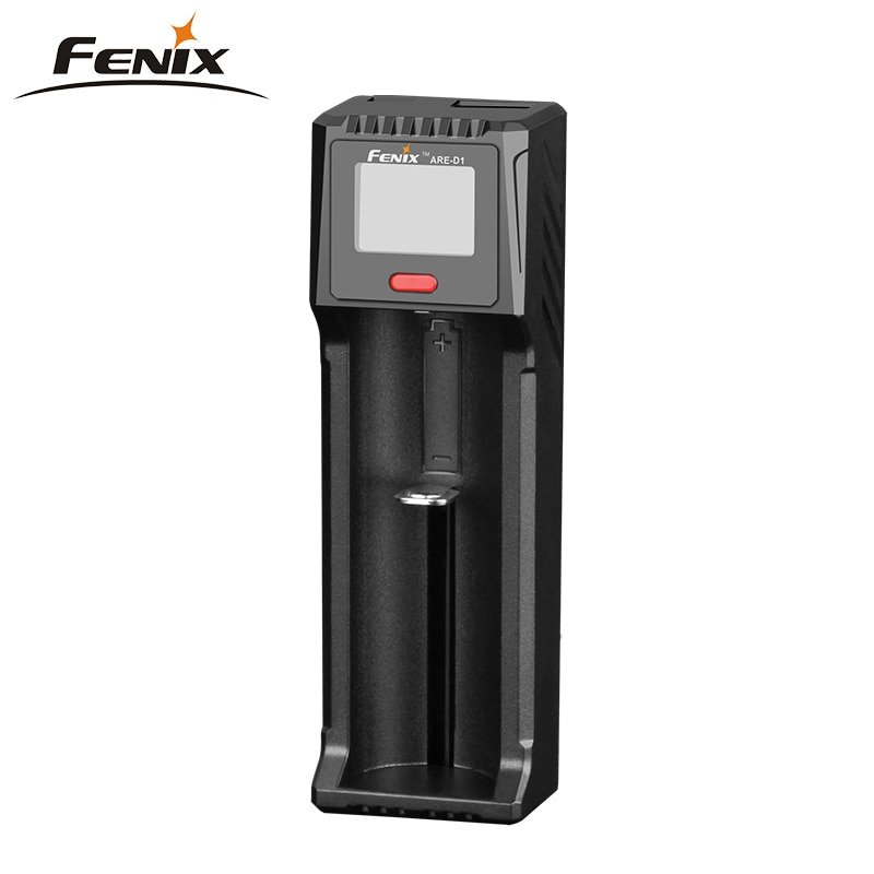 Fenix ARE-D1 Batterij Oplader Compatibel Met Li-Ion En Ni-Mh/Ni-Cd Batterijen Micro Usb Opladen En Usb Ontladen functie