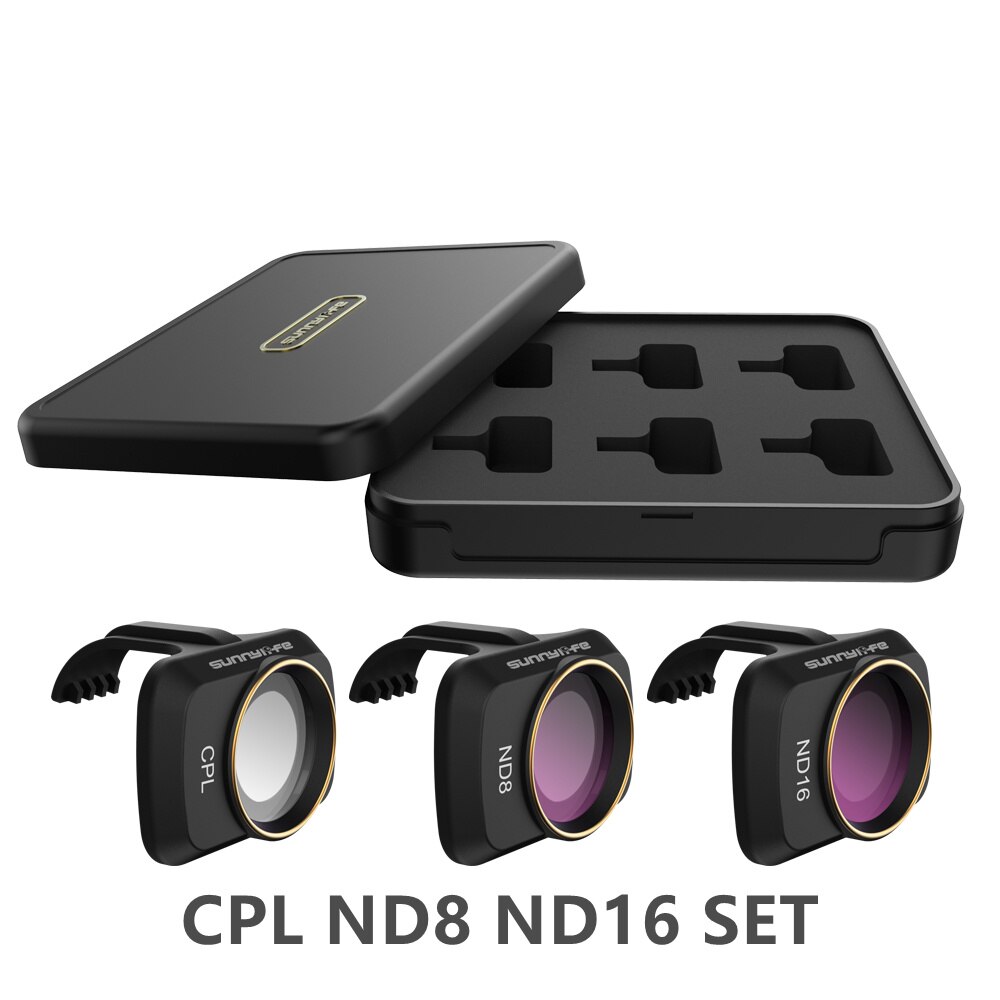 DJI Mavic Mini 2 Filter UV CPL ND4 ND8 ND16 ND32 ND/PL 4 8 16 32 Camera Lens Filter Accessories for DJI Mavic Mini 1 / SE: 3PCS MIXED SET