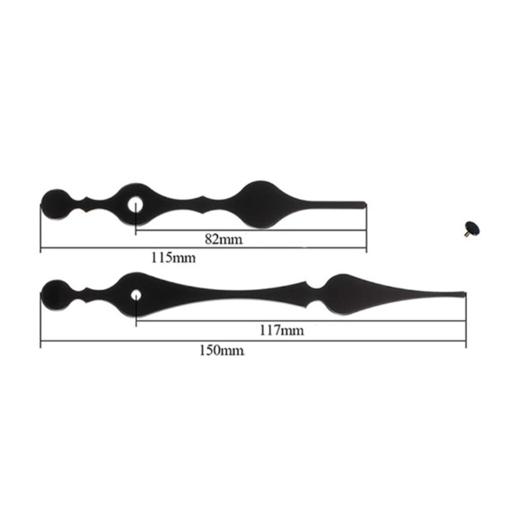 Clock Movements with 3 Pack Different Size Clock Hands DIY Repair Parts Replacement Battery Operated