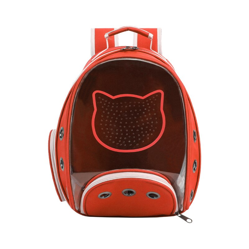 Kat Vervoer Tas Kat Rugzak Carrier Pet Accessoires Voor Kat Katten Huisdier Producten Katten Producten Voor Huisdieren Huisdier Ruimte Capsule: Rood