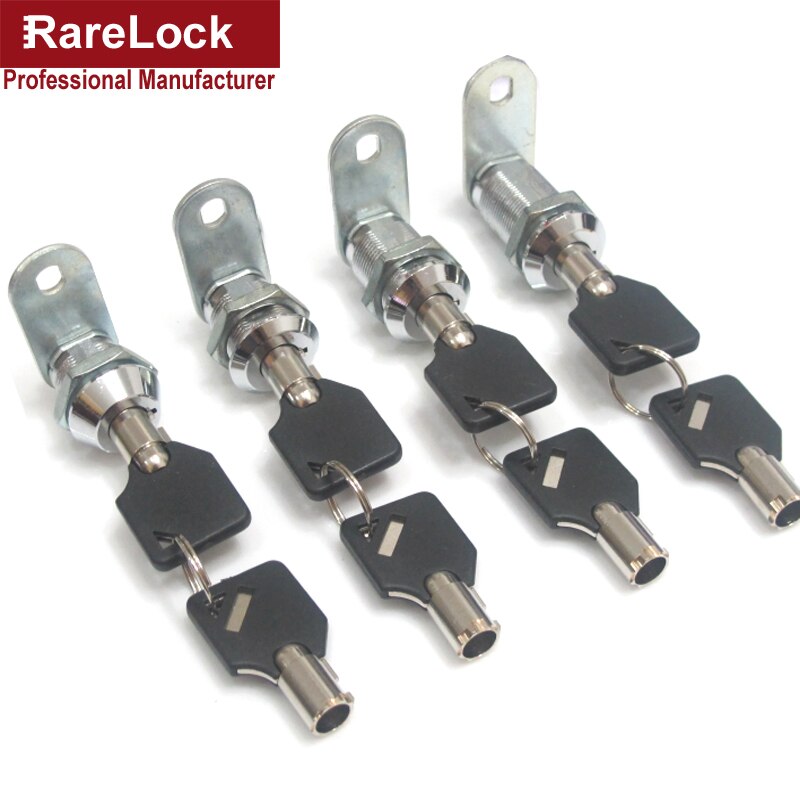 Hoge Veiligheid Lade Buisvormige Lock Keyed Verschillende Voor Deur Mailbox Kabinet Gereedschapskist Toetsen Diy Meubels Hardware Rarelock