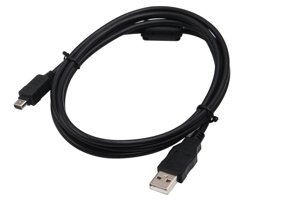 12Pin Camera USB Data Cord Cable for Olympus FE120 FE130 FE140 FE200 FE4020 FE4030 FE5030 FE5500 E330 E520 E410 E510 camera