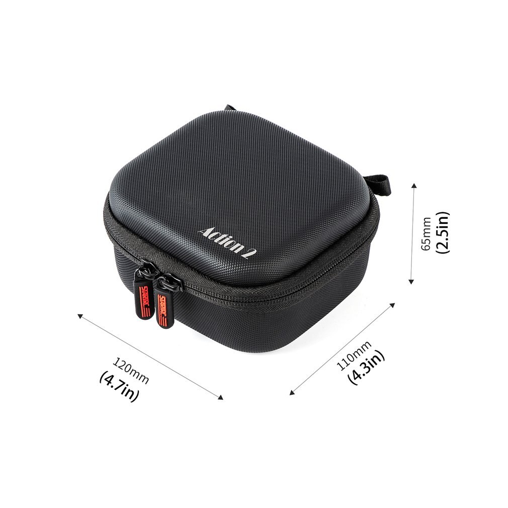 Draagbare Waterdichte Box Case Voor Dji Action 2 Opbergtas Handtas Draagtas Sport Camera Accessoires Voor Djl Action2