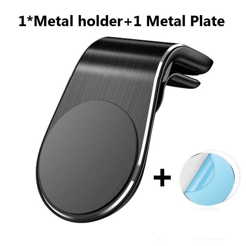 Magnetyczny typu L uchwyt na telefon w samochodzie stojak na Smartphone klip robić montażu samochodowy uchwyt magnetyczny na telefon nadaje się robić wszystkich modelu telefonu komórkowego: czarny