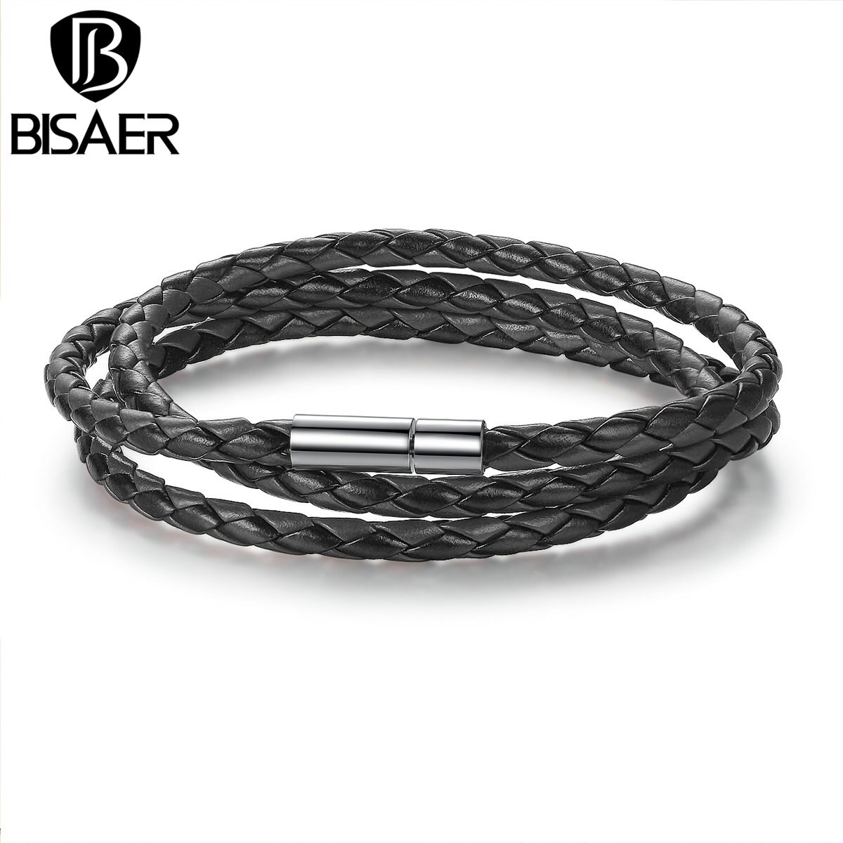 6 couleurs Bracelet en cuir hommes chaîne Bracelets pour hommes Femme Bracelet Bracelet corde Bracelet hommes bijoux unisexe GP0063