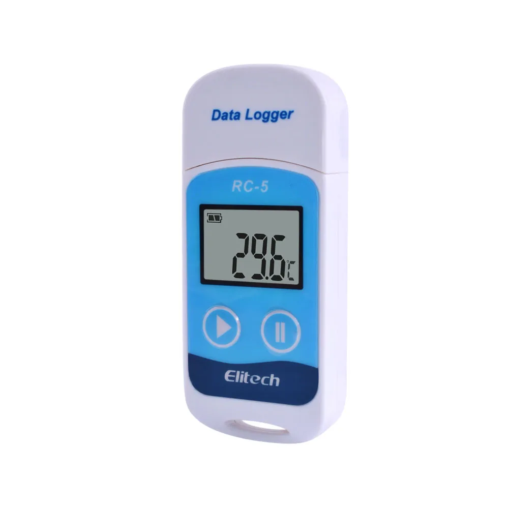 Registrador de datos de temperatura USB RC-5, registrador de datos de alta precisión, registrador de temperatura de punto de lectura 32000
