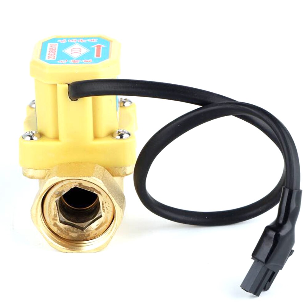 Home Automatic Control Connector Accessories Practical Sensor Copper Adjustable Water Pump Controller Thread Flow Switch