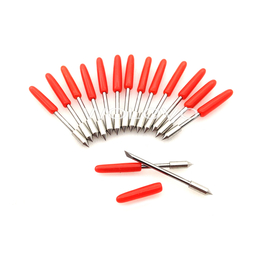 45 degree CB09 Graphtec Vinyl Plotter Cutter Blade 15pcs(with springs