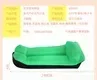 Aufblasbare Sofa-Matratze, zusammenklappbare Campingmatte, Luftbett, Einzelgröße, draussen-Isomatte für Ausflüge, Kissen, tragbare draussen-matt: Grün