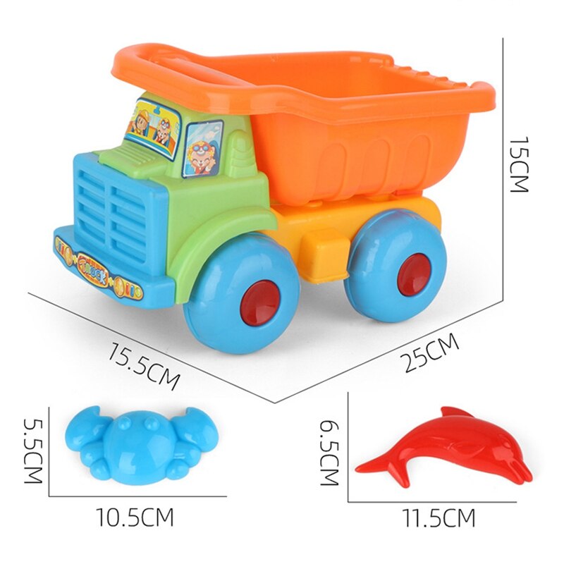 freundlicher Strand Buggy 6-Stück Anzug Eltern-Art Spielen Haus Pädagogisches Spielzeug