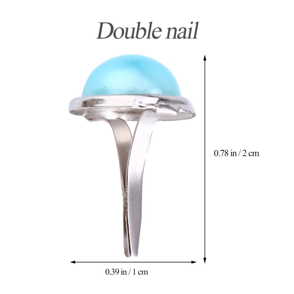 50 Pcs Alloy Brads Brad Fastener Useful Round Paper Fasteners Paper Fastener for Decoration Diy Photo Album Embellishme