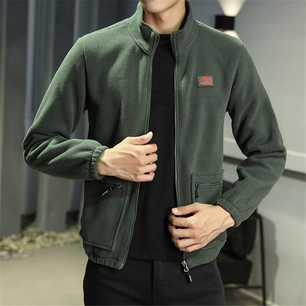 Wwkk miehet ulkoilu vaellus talvi pitää lämpimänä hiihtotakit metsästys päällystakit retkeily vaellustakit vaatteet urheilu polar fleece takki