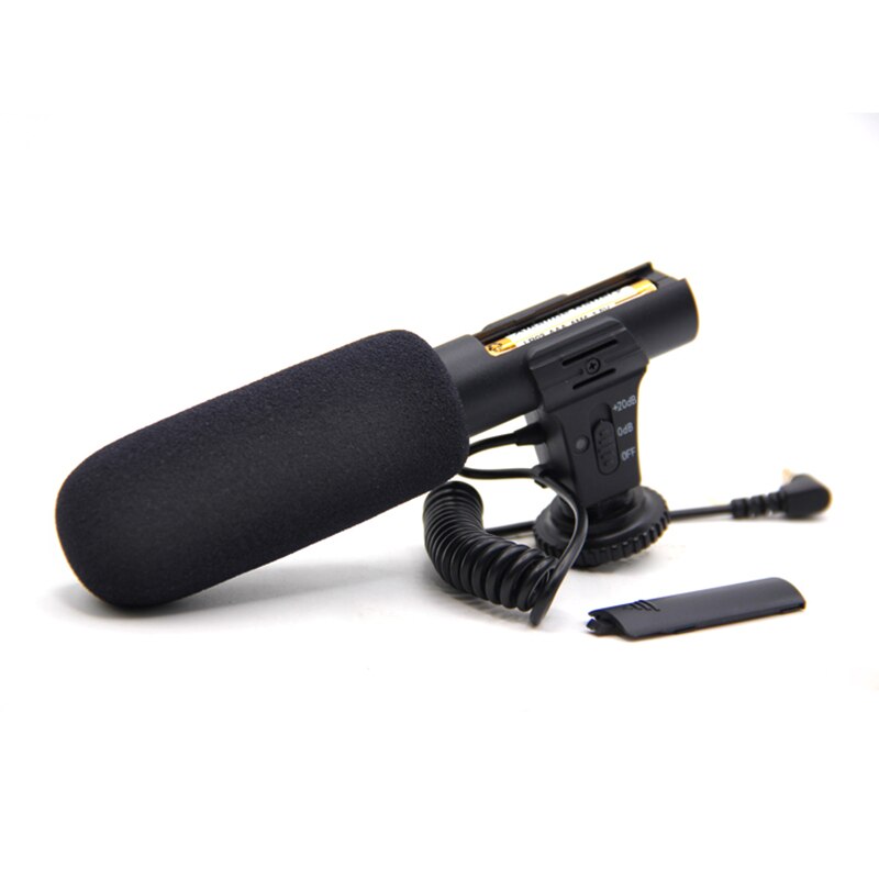 Microphone 3.5mm Digital Video Recording Interview Hifi HD Sound Mini Mic Phone Microphone For SLR DSLR Camera Microphone: Default Title