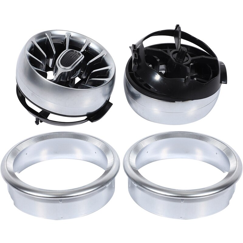 2 sztuk samochodów przednia deska rozdzielcza AC klimatyzacja odpowietrznik wykończenie wylotu dla Mercedes Benz V klasa Vito Viano W447 2015-2019