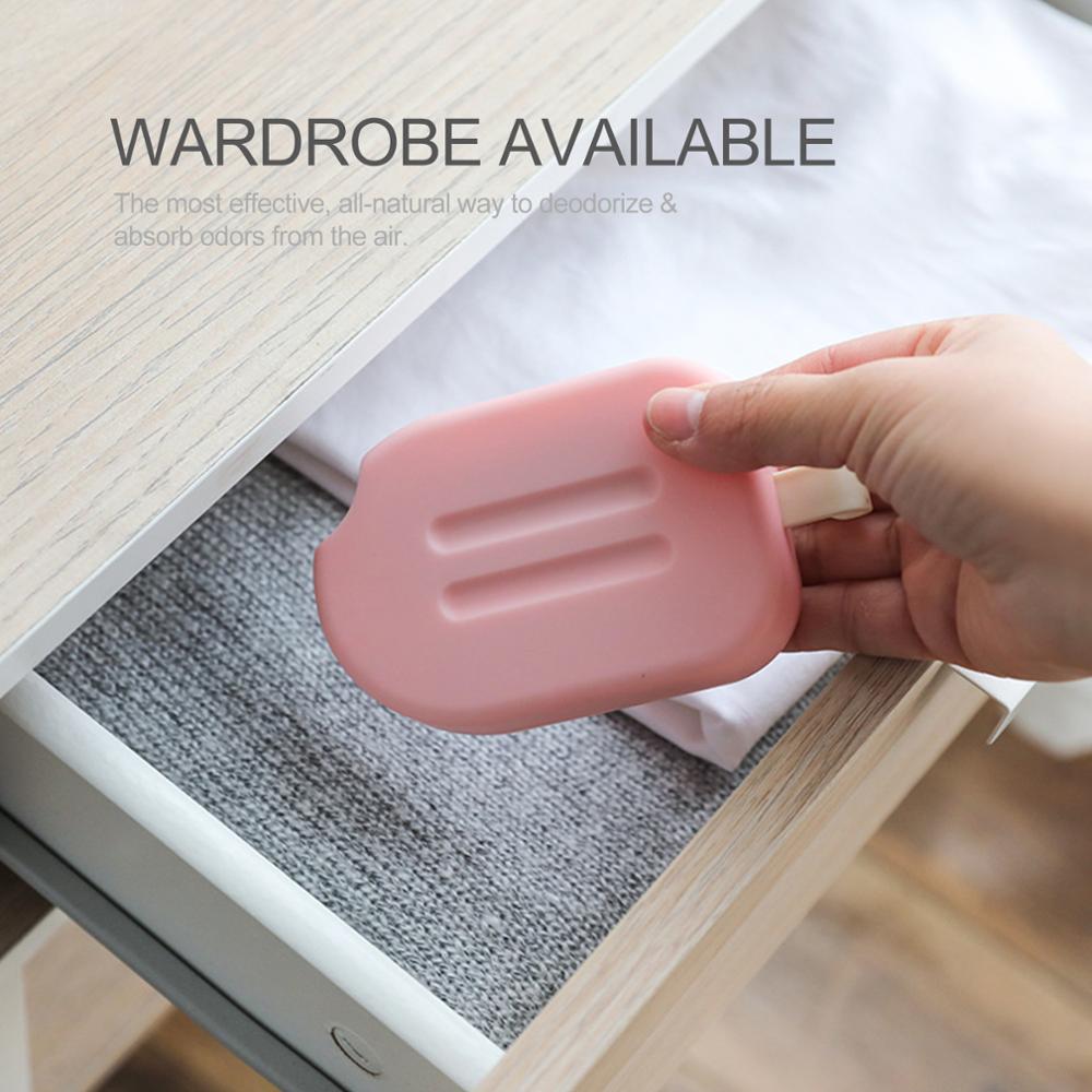 Houtskool Luchtzuiverende Doos Met Haak Zuignap Houtskool Zakken Geur Absorber Activated Carbon Deodorant Doos Voor Thuis Keuken Vr