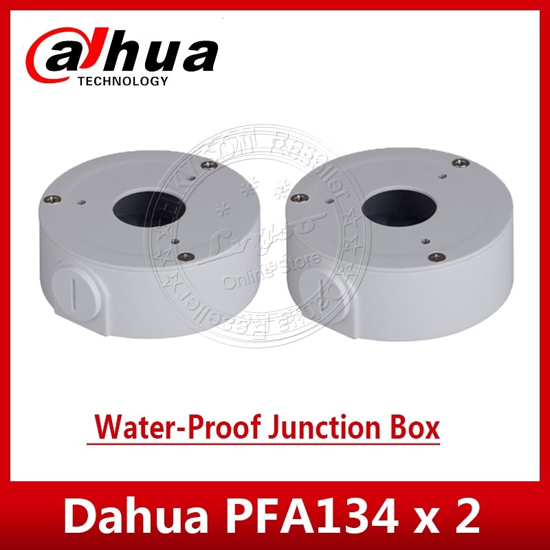 2 Stks/partij Dahua PFA134 Water-Proof Junction Box DH-PFA134 Voor IPC-HFW1320S IPC-HFW1431S &amp; IPC-HFW2325S-W Ip Camera