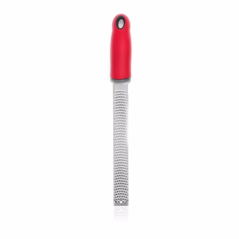 Râpe à fromage polyvalente et zesteur d'agrumes pour parmesan, citron, gingembre, ail, chocolat et plus encore: jaune clair