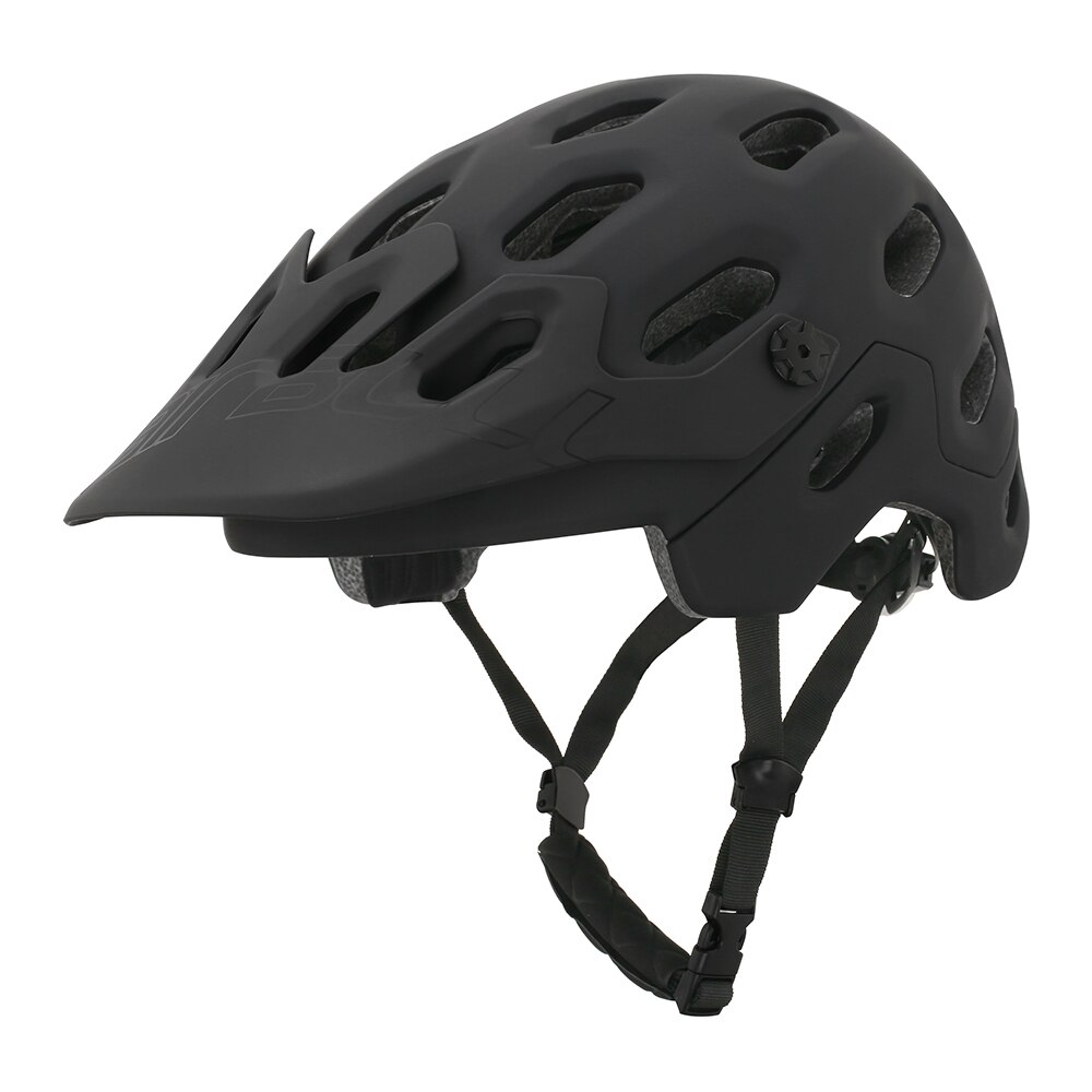 Cairbull Neue Radfahren Helm MTB Mountainbike Sicherheit draussen Sport Fahrrad Helm Atmungsaktivem Fahrrad Kappe Casco Ciclismo: Schwarz / L(58-62cm)