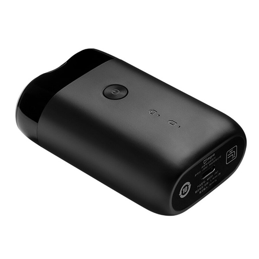Xiaomi-Afeitadora eléctrica Mijia MSX201, Original para hombre, con 2 cabezales giratorios, portátil y resistente al agua maquinilla de afeitar recargable USB