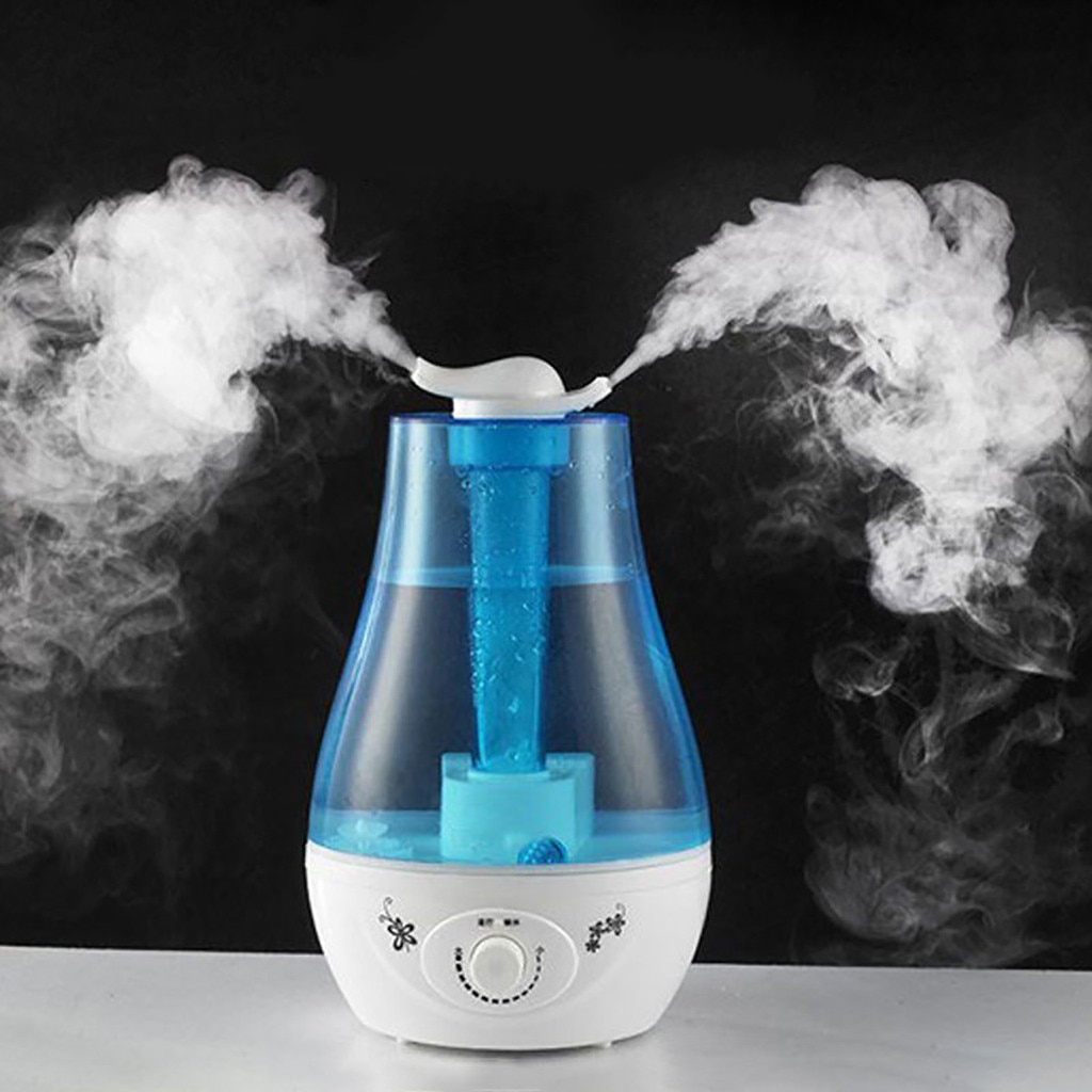 3L Aroma Luchtbevochtiger Dubbele Nozzle Air Diffuser Verstuiver Fogger Mist Huishoudelijke Aromatherapie Luchtbevochtiger Europese Standaard Voor Thuis