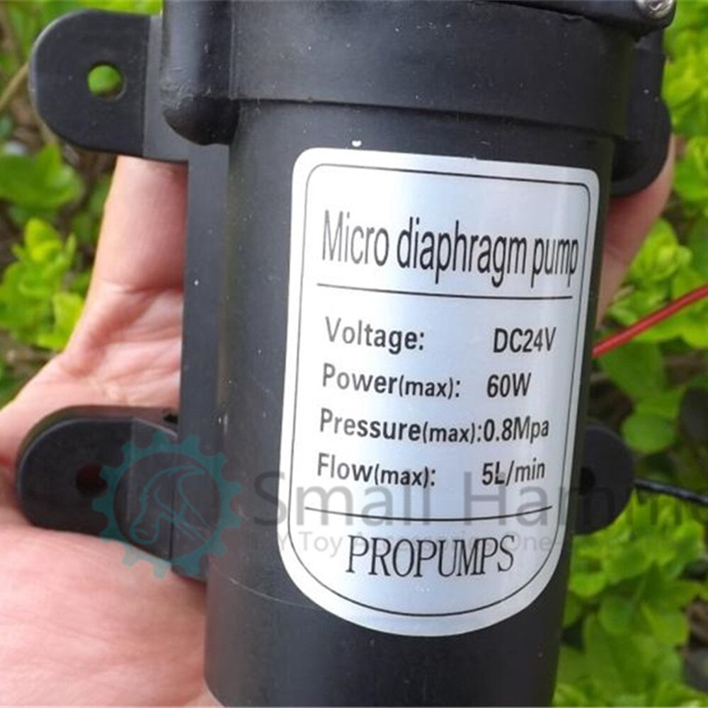 Diaphragm pump DC24v 60W DC Home Supercharger circulation High pressure pump