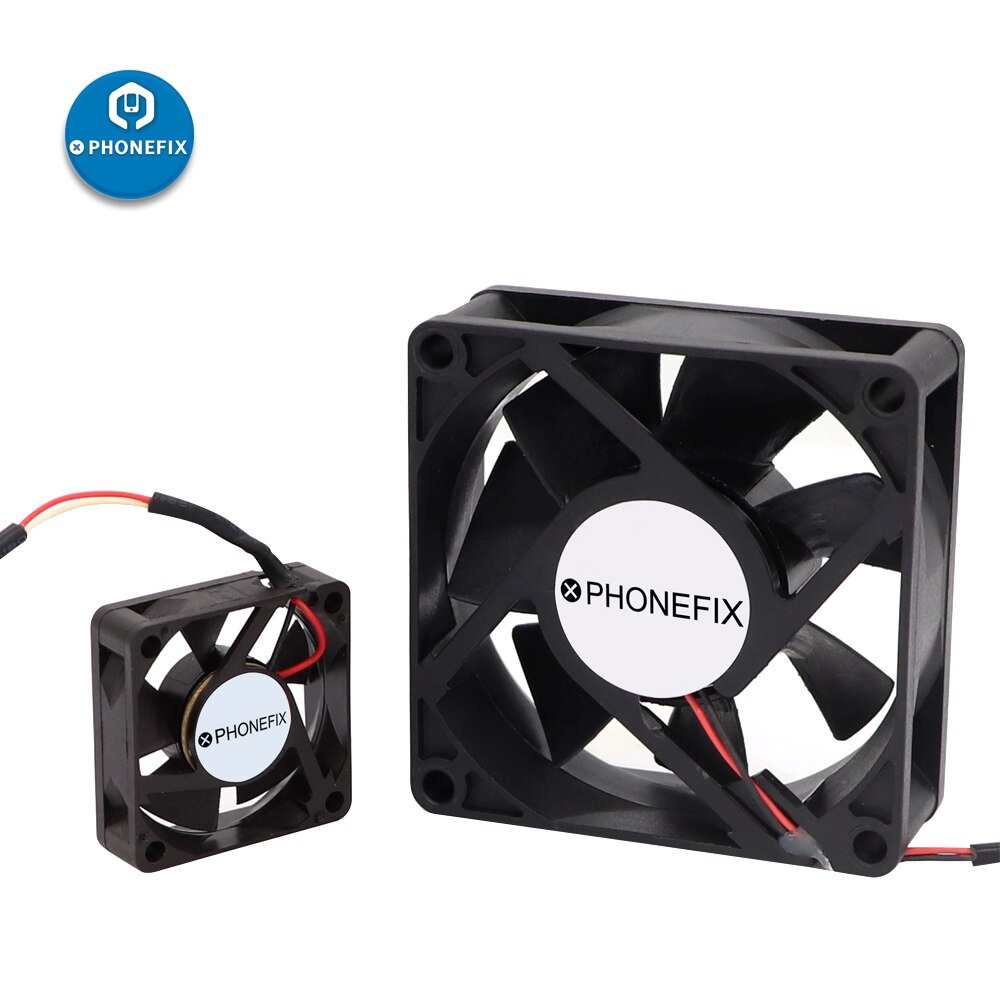 PHONEFIX 5V USB Smoking fume Extractor Fan 3CM 7CM USB Solder Smoke Fume Absorber For Mobile Phone Soldering Repair